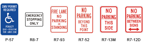 Parking Signs