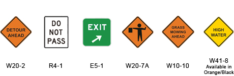 Work Zone Signs