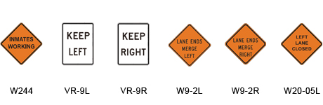 Work Zone Signs