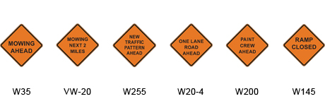 Work Zone Signs