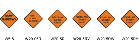 Work Zone Signs