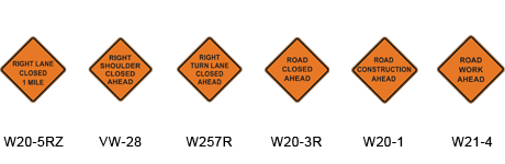 Work Zone Signs